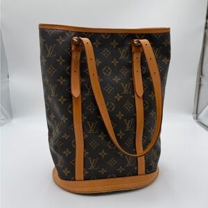 Louis Vuitton Brown Monogram Bucket Bag